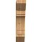 Ekena Millwork Merced Slat Rough Sawn Bracket, Western Red Cedar, 6"W x 20"D x 28"H BKT06X20X28MRC06RWR - alternate 4